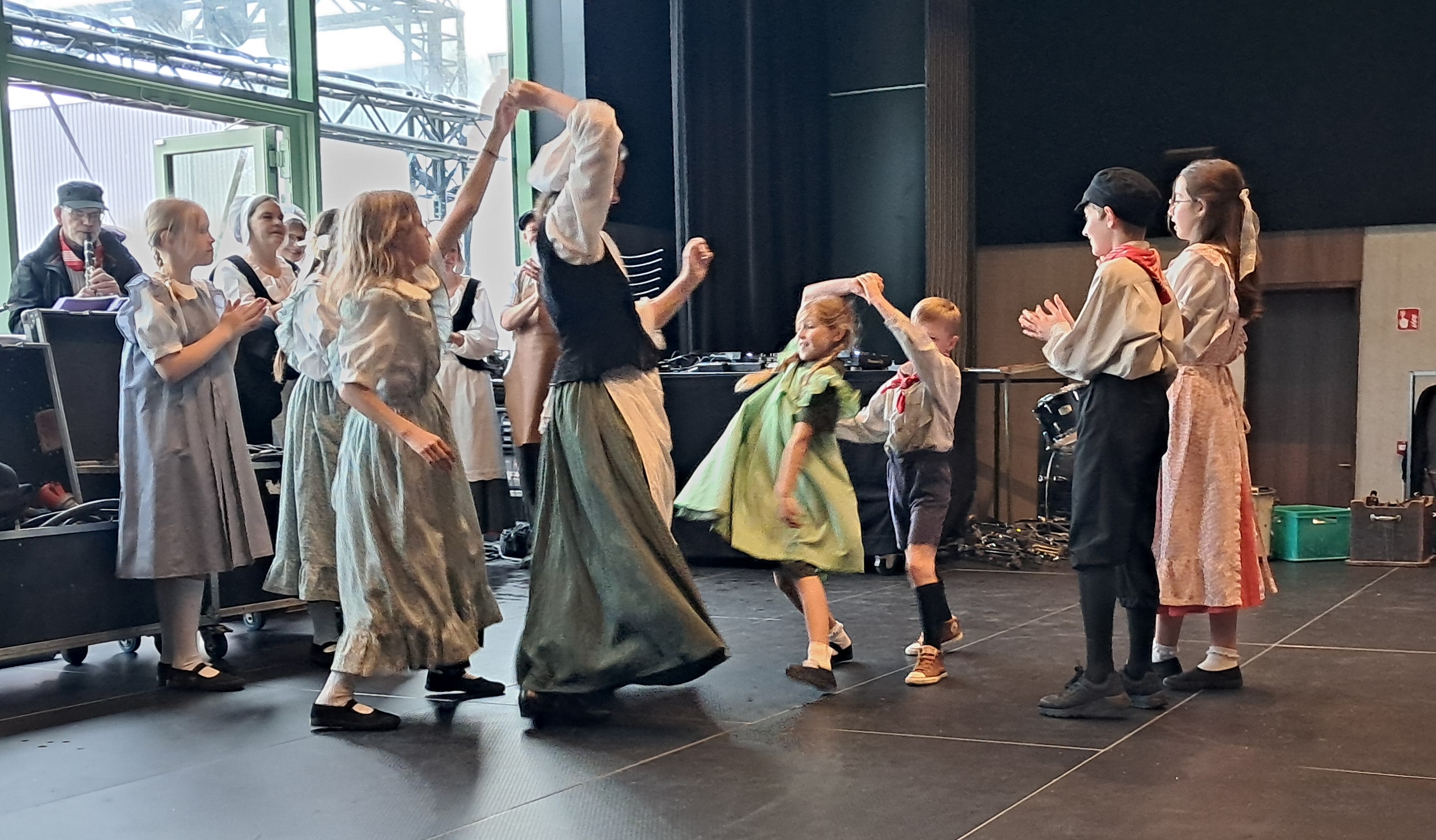 kinderen dansen